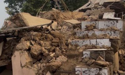 Three Killed, Five Rescued as Two-Storey Shopping Complex Collapses in Osun