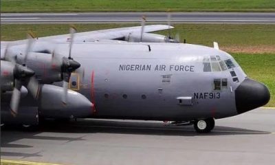 NAF Helicopter Lands On Benue Farmland After Anti-Kidnap Mission