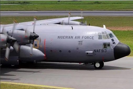 NAF Helicopter Lands On Benue Farmland After Anti-Kidnap Mission
